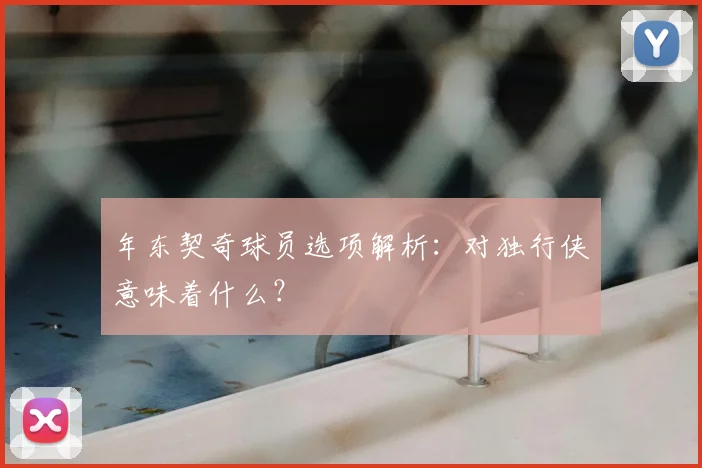 年东契奇球员选项解析：对独行侠意味着什么？